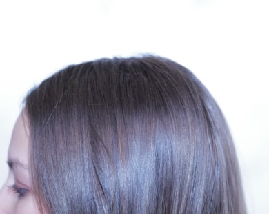 Woman from left side