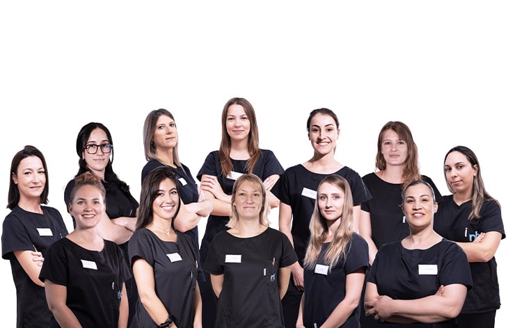 L'équipe médicale du centre NHT EUROPE
